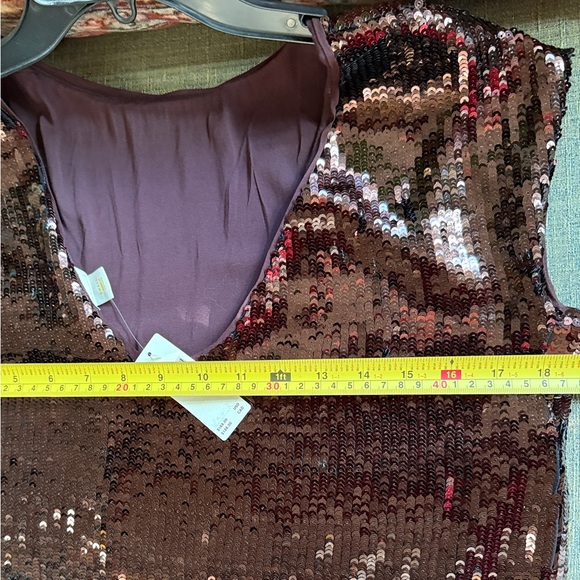 Anthropologie Sequined Mini Dress Small - Picture 10 of 12
